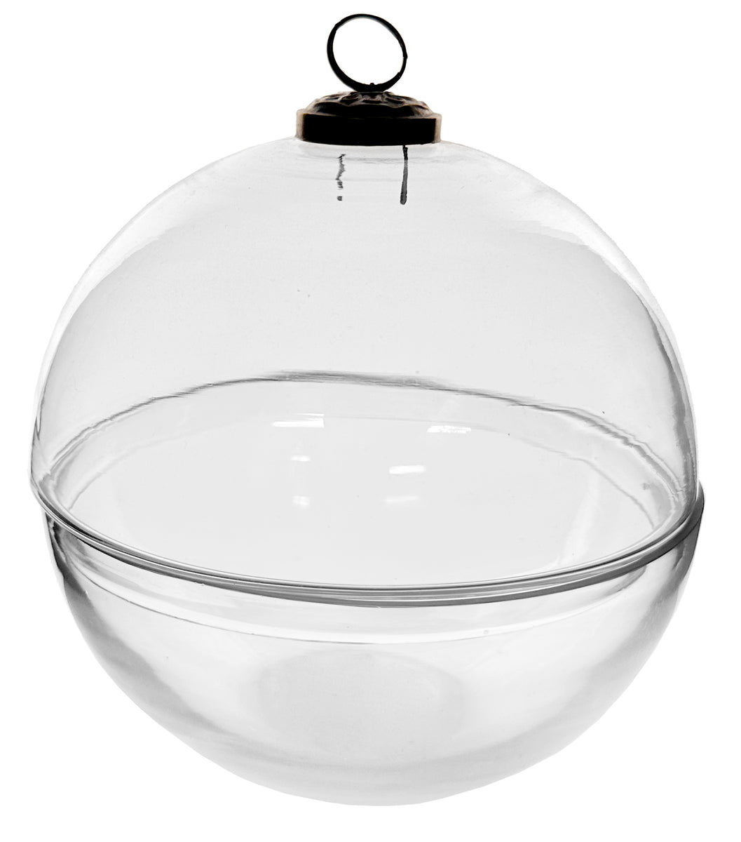 Clear Glass Ornament Vessel Cottonwood Shanty