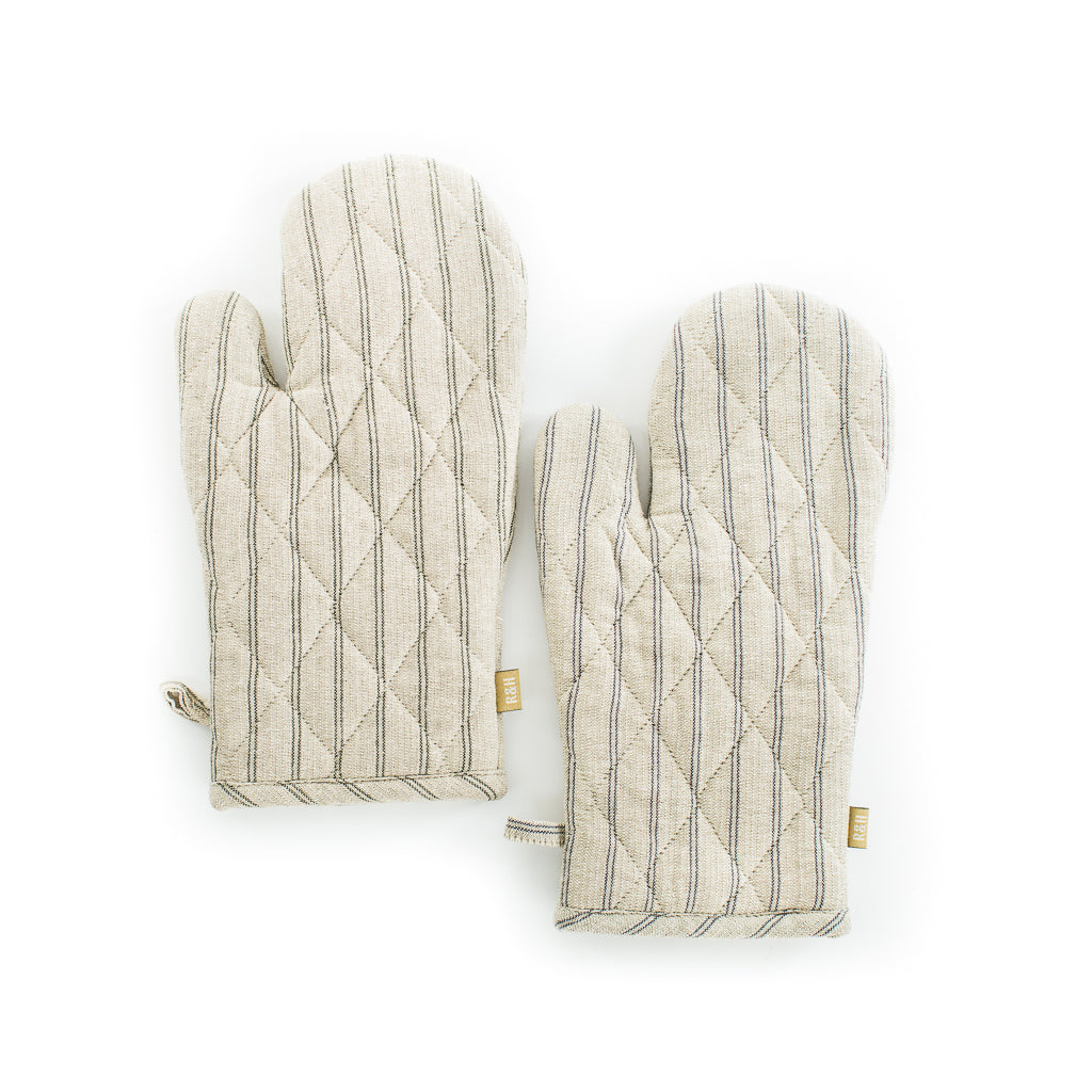 Now Designs - Heirloom Stonewash Oven Mitt, Ochre Gold